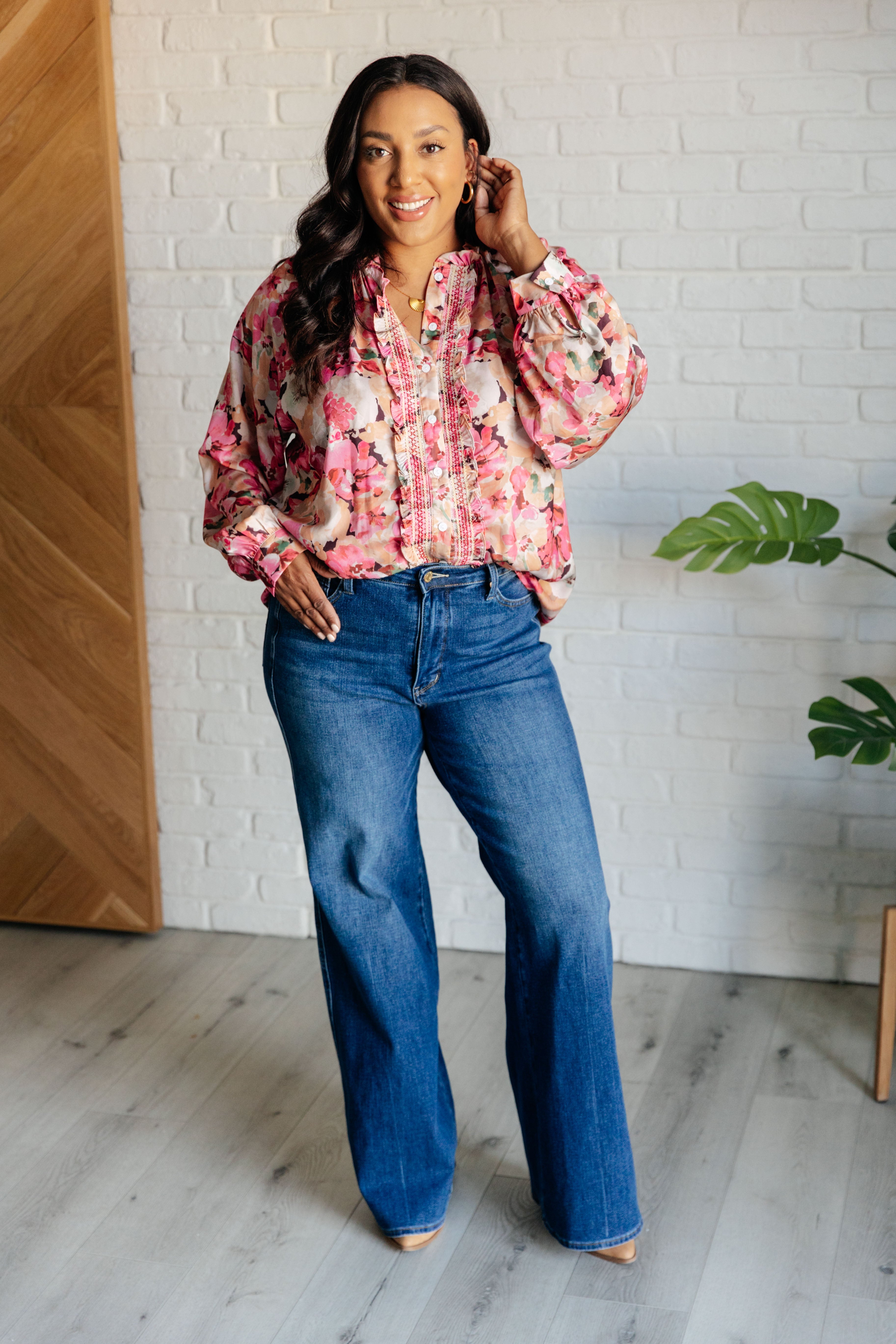 Understandably So Floral Blouse    Blouses Ave Shops- Tilden Co.