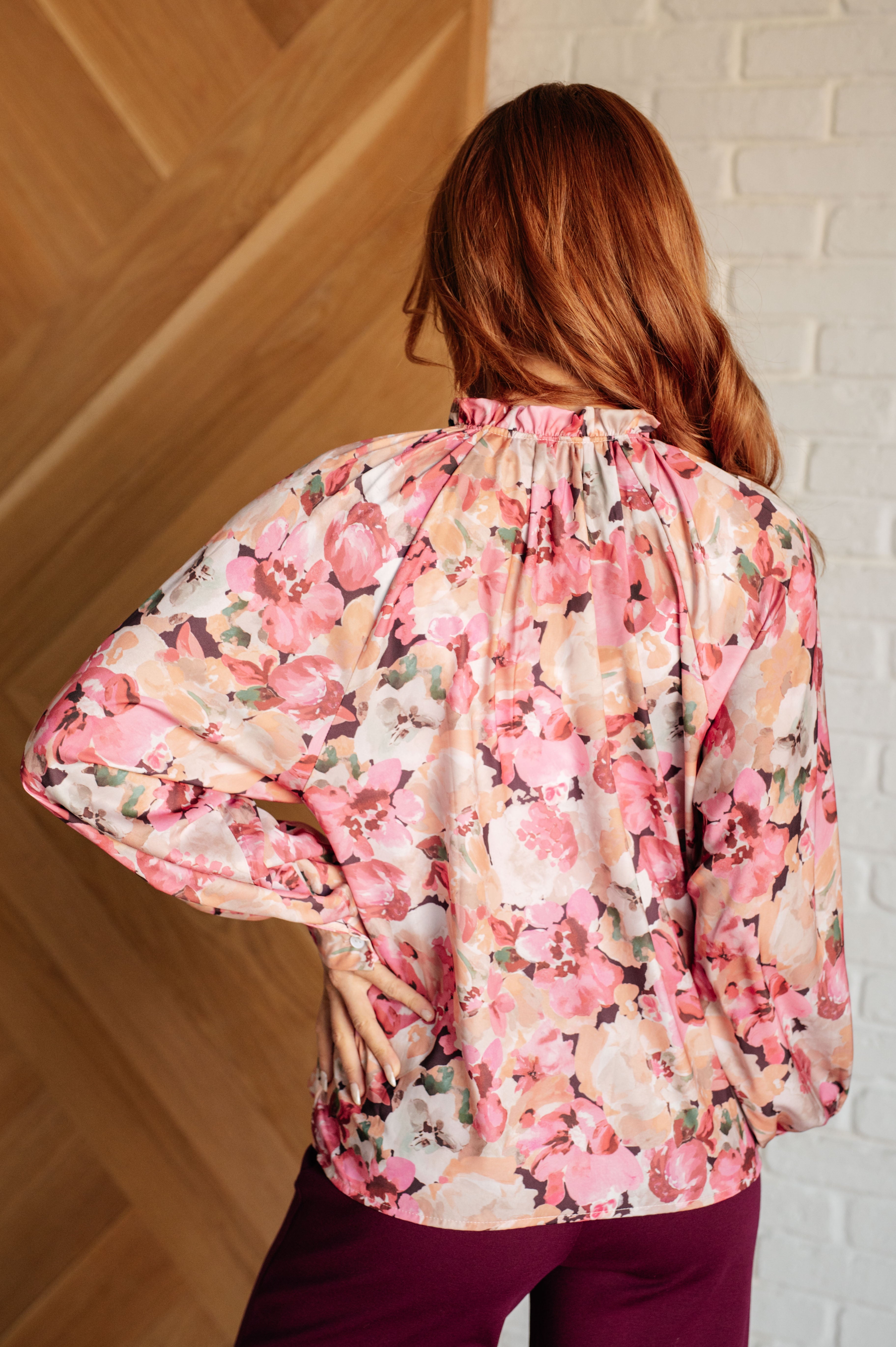 Understandably So Floral Blouse    Blouses Ave Shops- Tilden Co.