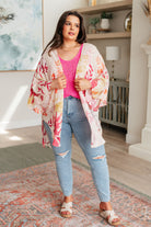 Vacay Season Bell Sleeve Kimono Cardigan Ave Shops- Tilden Co.