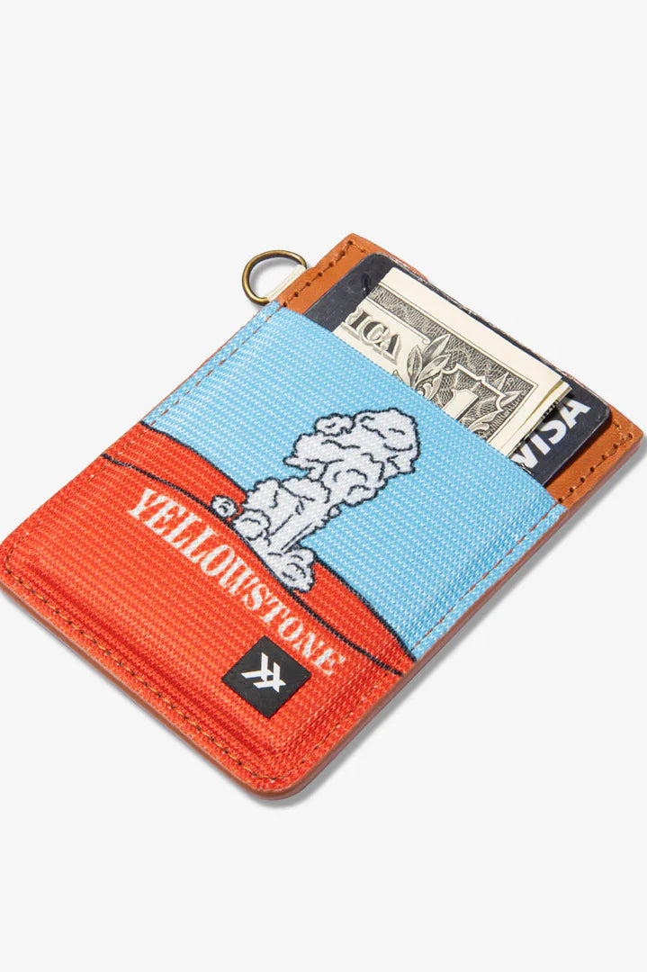 Yellowstone National Park Vertical Wallet    Wallets & Money Clips Thread- Tilden Co.
