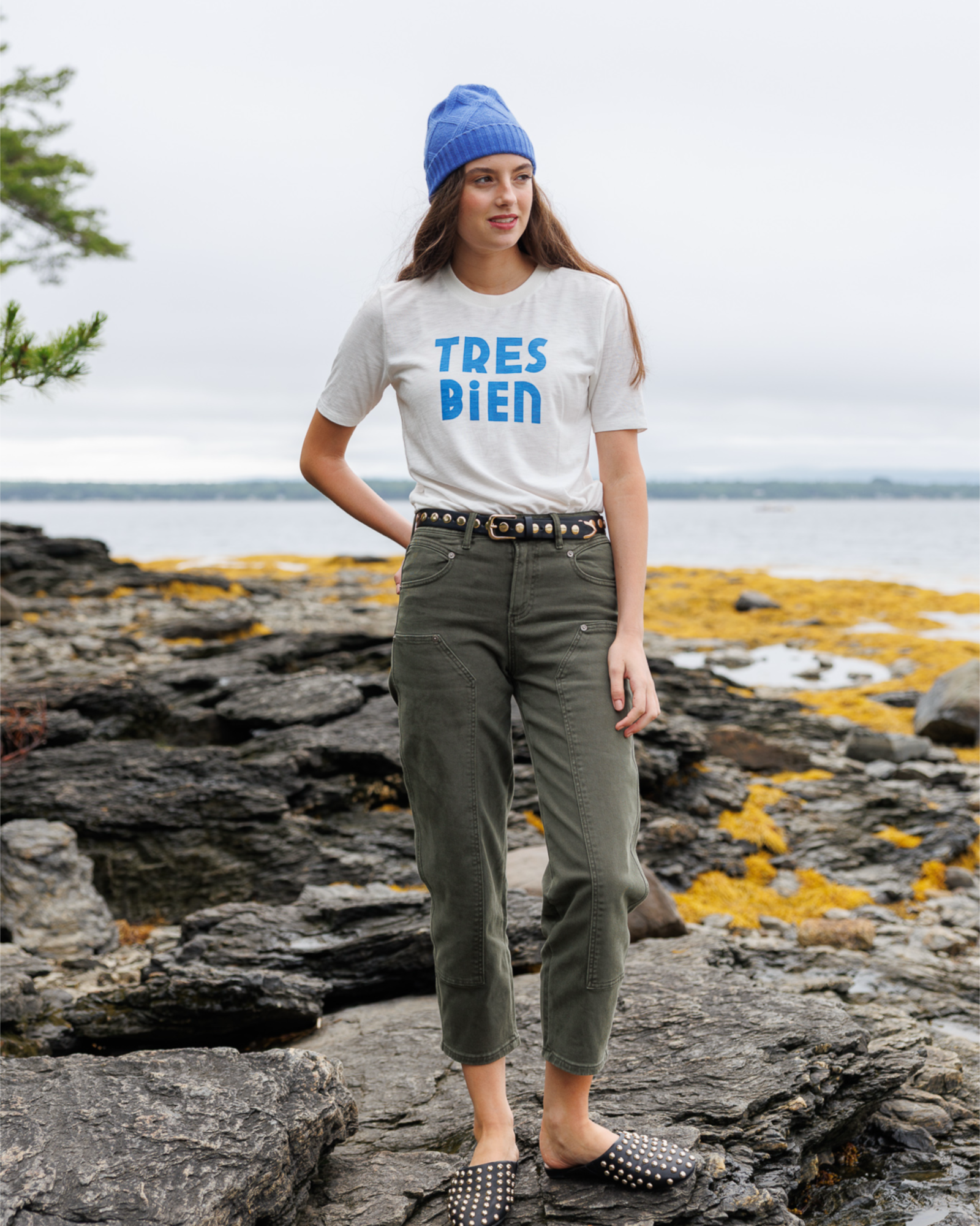 Very Good French Tee Tops Downeast- Tilden Co.