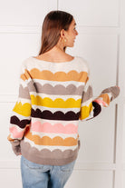 Wave After Wave Striped Sweater Tops Ave Shops- Tilden Co.