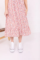 Colby Dress in Pop of Pink (Size Large) - Final Sale    Dress Mikarose- Tilden Co.