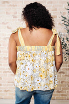 What's Happening Here Floral Tank Tops Ave Shops- Tilden Co.