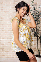What's Happening Here Floral Tank Tops Ave Shops- Tilden Co.