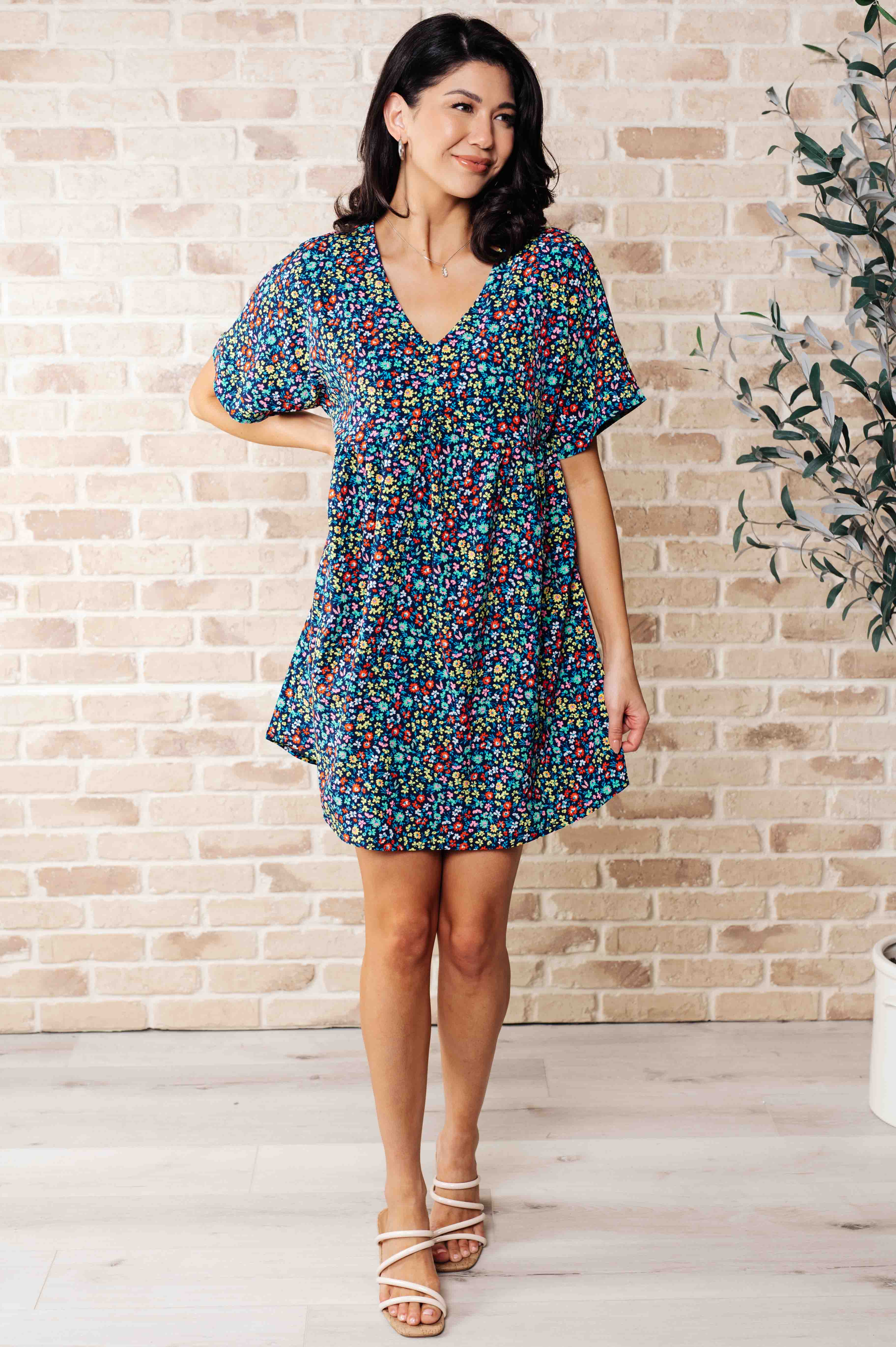 What's the Hurry About? Floral Dress    Dresses Ave Shops- Tilden Co.