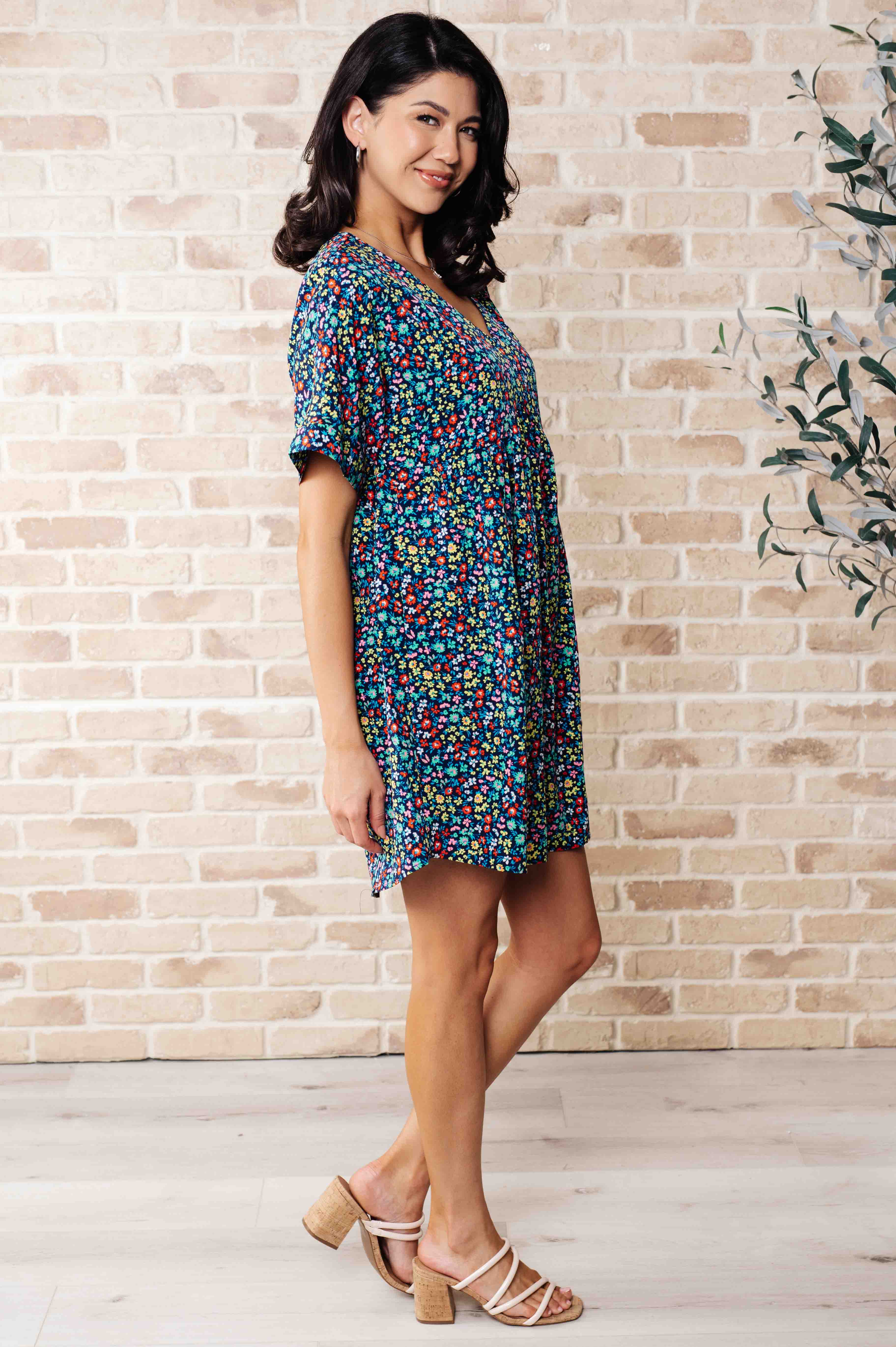 What's the Hurry About? Floral Dress    Dresses Ave Shops- Tilden Co.