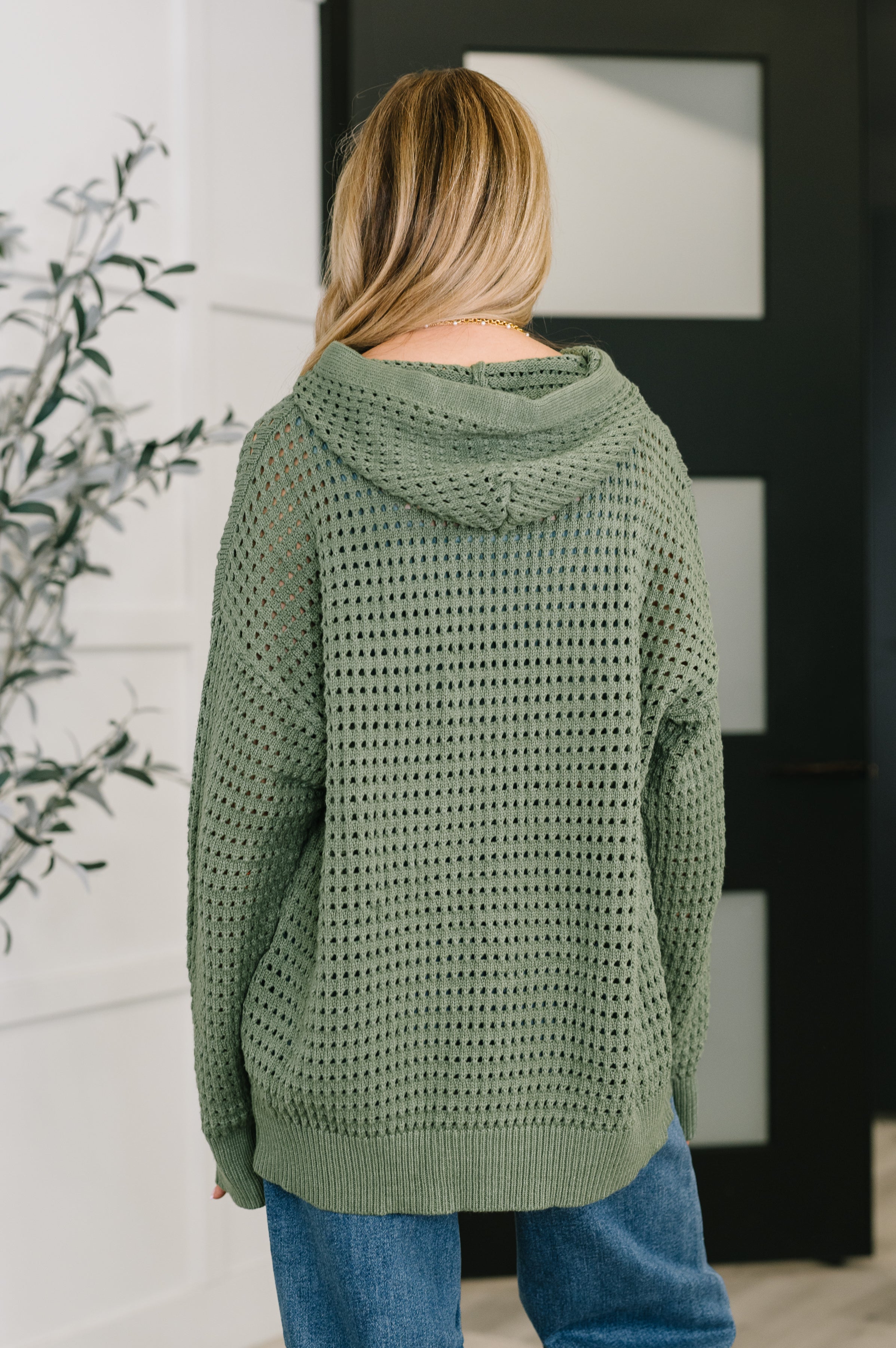 What a Catch Open Weave Pullover Womens Ave Shops- Tilden Co.
