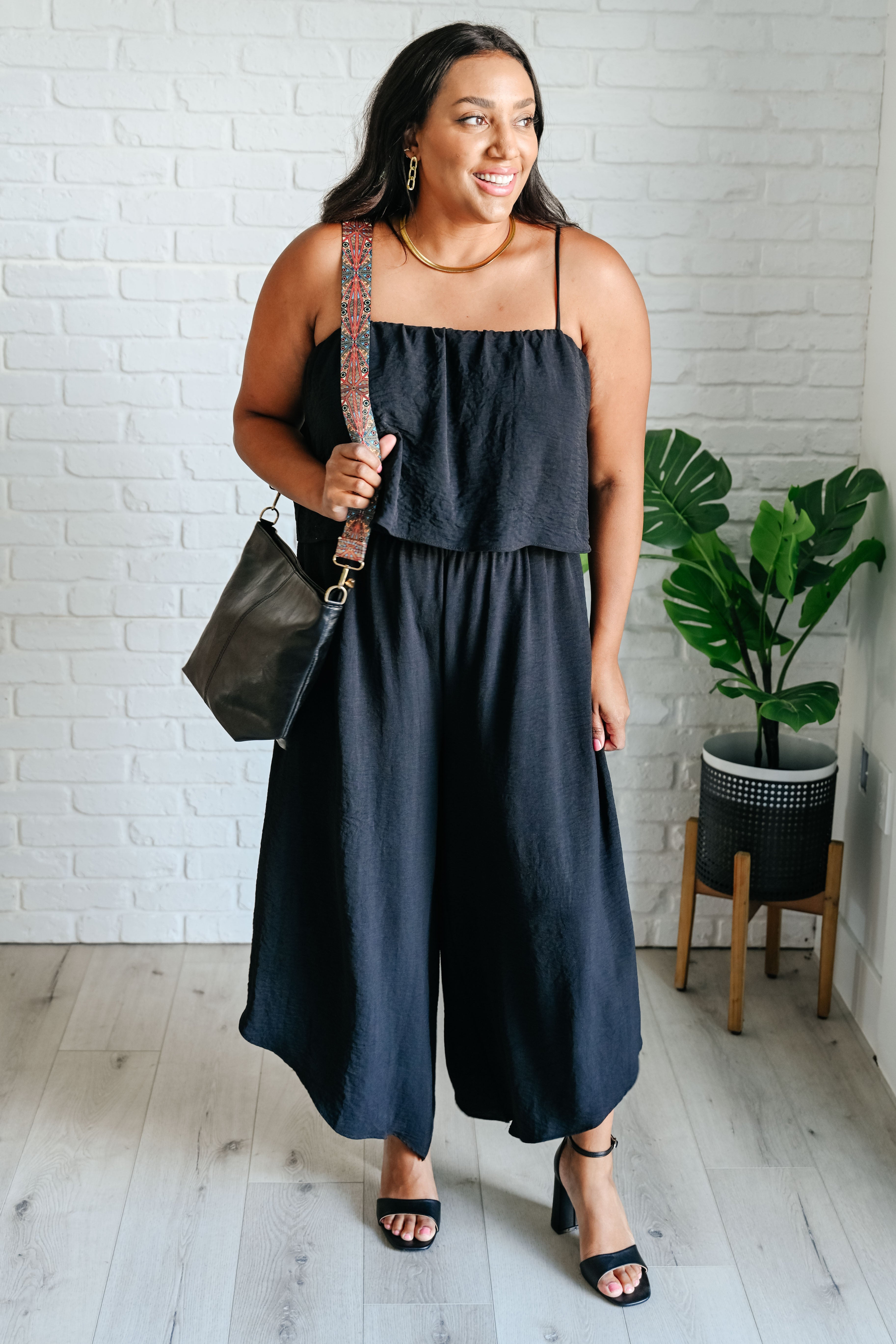 When All is Said and Done Spaghetti Strap Jumpsuit    Jumpsuits & Rompers Ave Shops- Tilden Co.