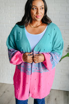 When We're Grooving Open Front Cardigan Layers Ave Shops- Tilden Co.
