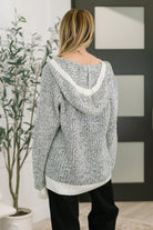 Who Can Live Without it Textured Split Neck Pullover Womens Ave Shops- Tilden Co.