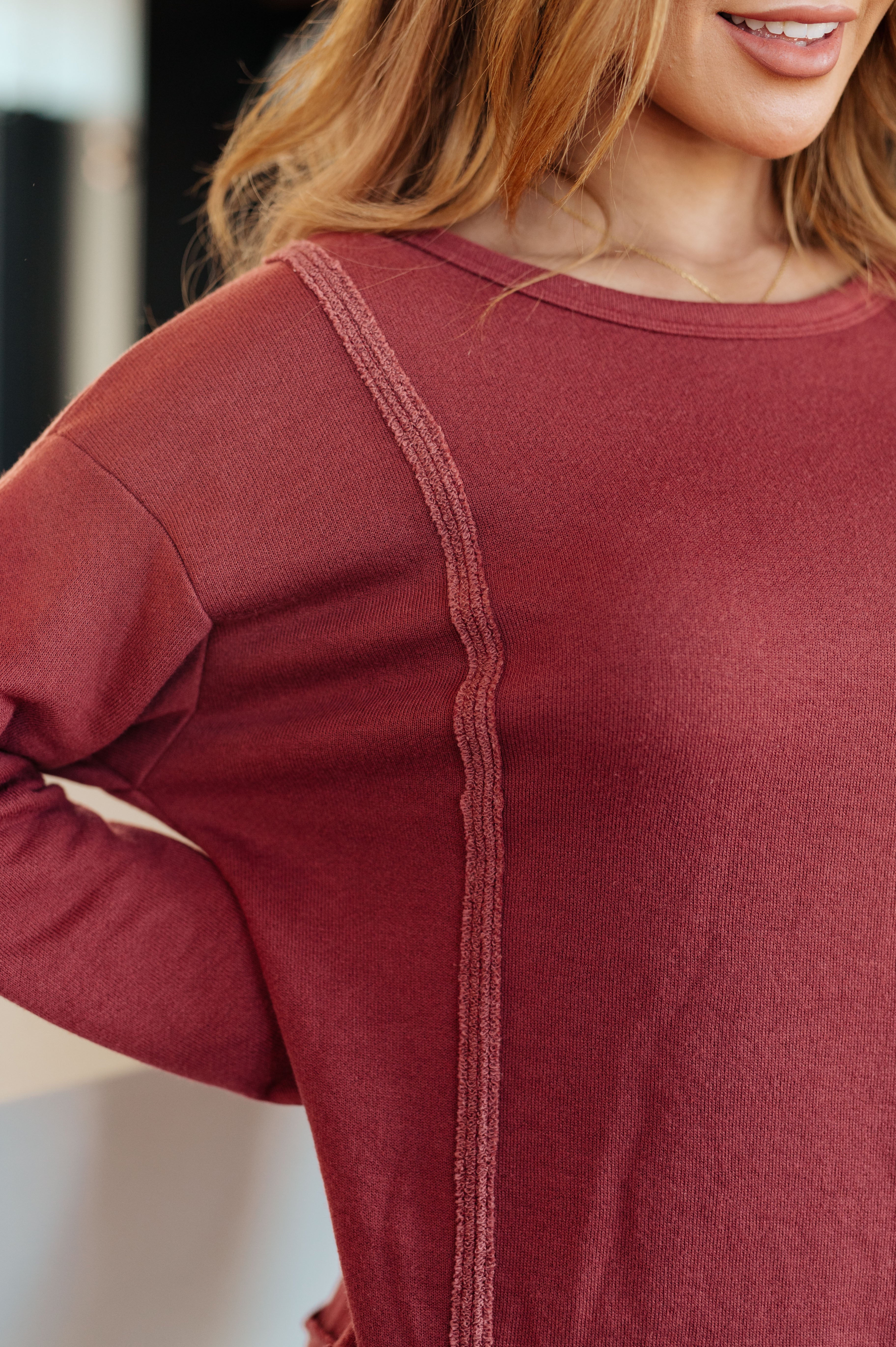 Why Don't You Pullover Womens Ave Shops- Tilden Co.