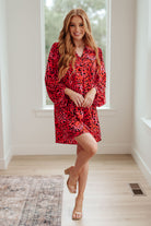 Wild About Life Animal Print Dress Dresses Ave Shops- Tilden Co.