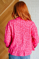 Wild At Heart Animal Print Button Down    Tops Ave Shops- Tilden Co.