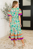 Wildflower Wish Gathered Tier Dress in Mint Womens Ave Shops- Tilden Co.