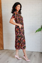 Wildflower and Barley V-Neck Button Up Dress    Dresses Ave Shops- Tilden Co.