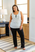 Wind In My Sails Striped Tank Tops Ave Shops- Tilden Co.