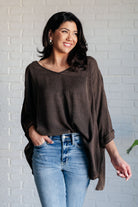 Wishy Washy Mineral Washed Oversized Top    Tops Ave Shops- Tilden Co.