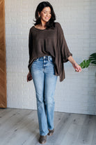 Wishy Washy Mineral Washed Oversized Top    Tops Ave Shops- Tilden Co.