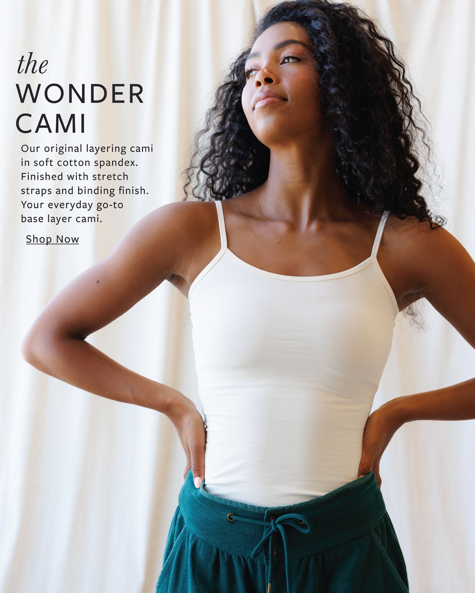 Wonder Cami Tees Downeast- Tilden Co.