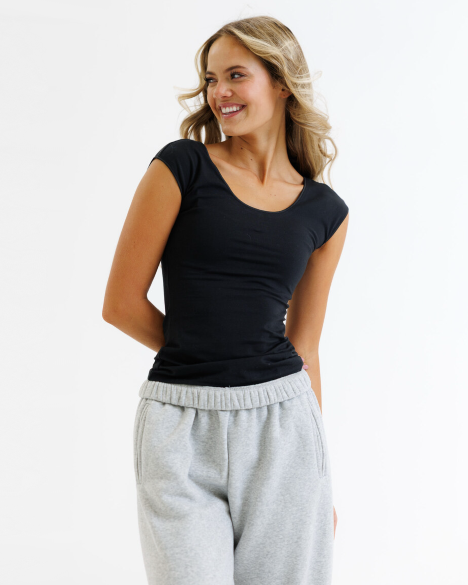 Wonder Tee XS / Black XS Black Tees Downeast- Tilden Co.