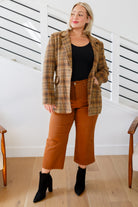 World Class Plaid Blazer    Layers Ave Shops- Tilden Co.