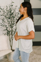 You Just Get It V-Neck Top T-Shirt Ave Shops- Tilden Co.