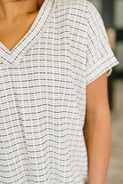 You Just Get It V-Neck Top T-Shirt Ave Shops- Tilden Co.