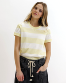 Your Favorite Stripe Tee XS / Vanilla Stripe XS Vanilla Stripe Tops Downeast- Tilden Co.