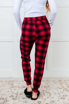 Your New Favorite Joggers in Red Plaid Bottoms Ave Shops- Tilden Co.