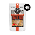 NEW Gluten-Free Tomato Basil Seasoned Pretzels 7.5 oz Pop Daddy Snacks- Tilden Co.
