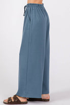 Wide Leg Drawstring Pants Sewn and Seen- Tilden Co.