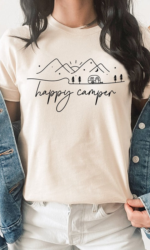 Caravan Camper Graphic Tee    Shirts & Tops Kissed Apparel- Tilden Co.