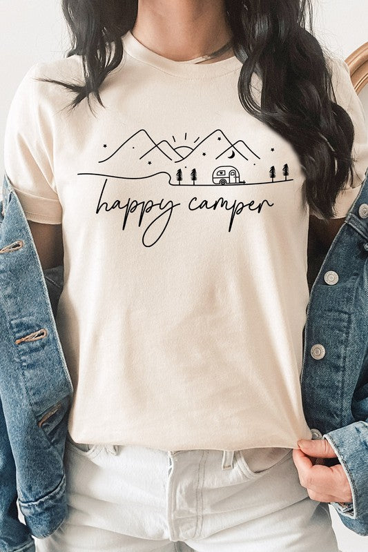 Caravan Camper Graphic Tee    shirt Kissed Apparel- Tilden Co.