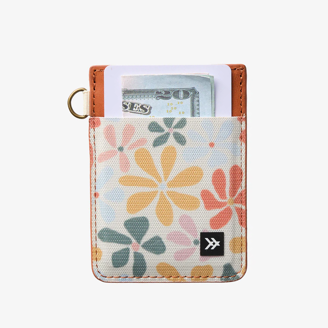 Amelia - Vertical Leather Wallet Wallets & Money Clips Thread- Tilden Co.