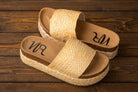Anna Sandals in Natural 130 Sandals Naughty Monkey- Tilden Co.