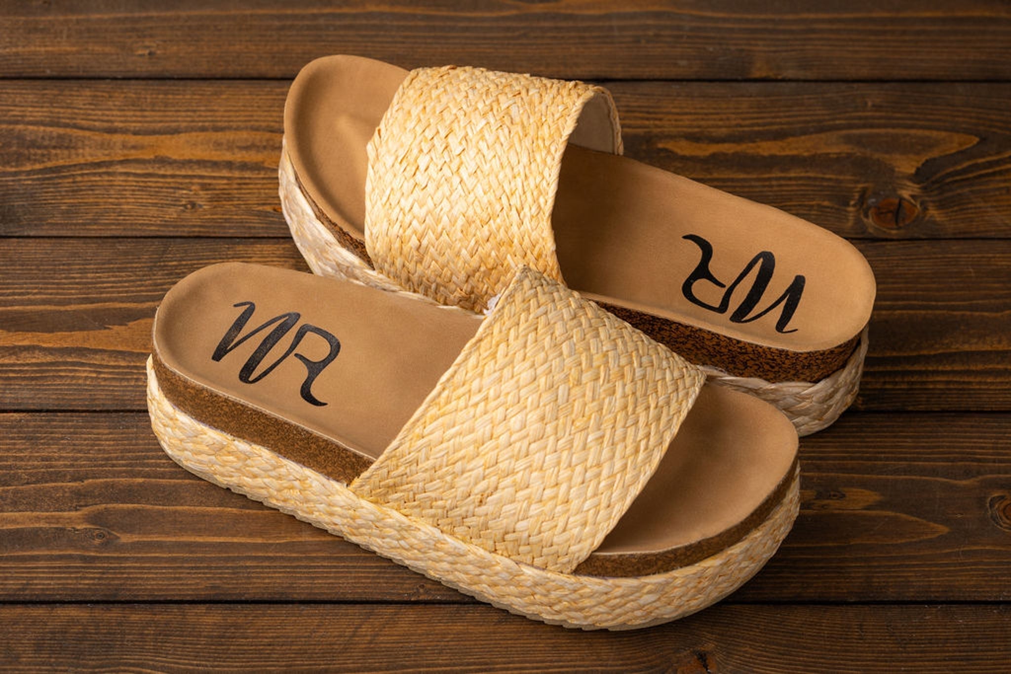 Anna Sandals in Natural 130 Sandals Naughty Monkey- Tilden Co.