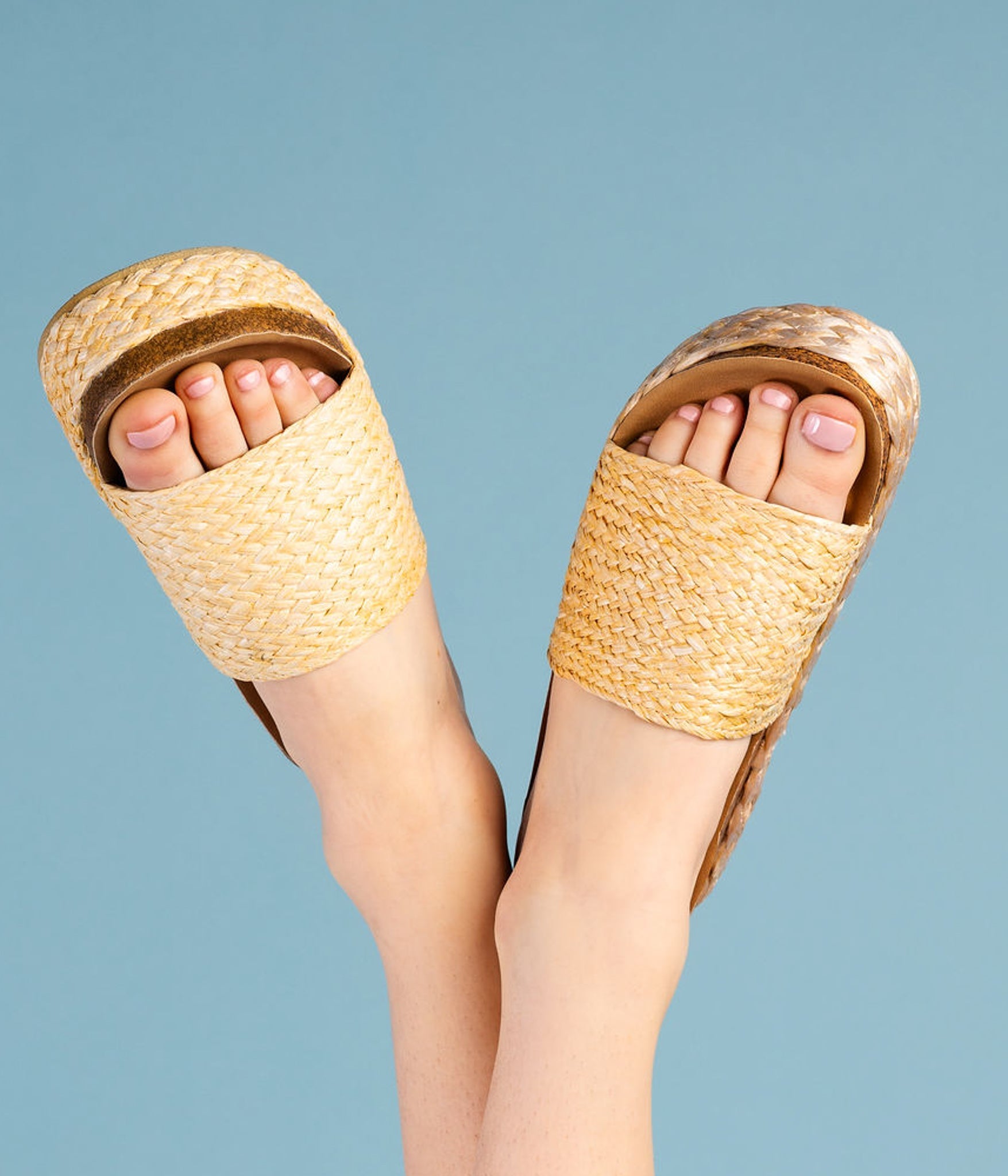 Anna Sandals in Natural 130 Sandals Naughty Monkey- Tilden Co.