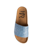 Anna Sandals in Blue 130 Sandals Naughty Monkey- Tilden Co.