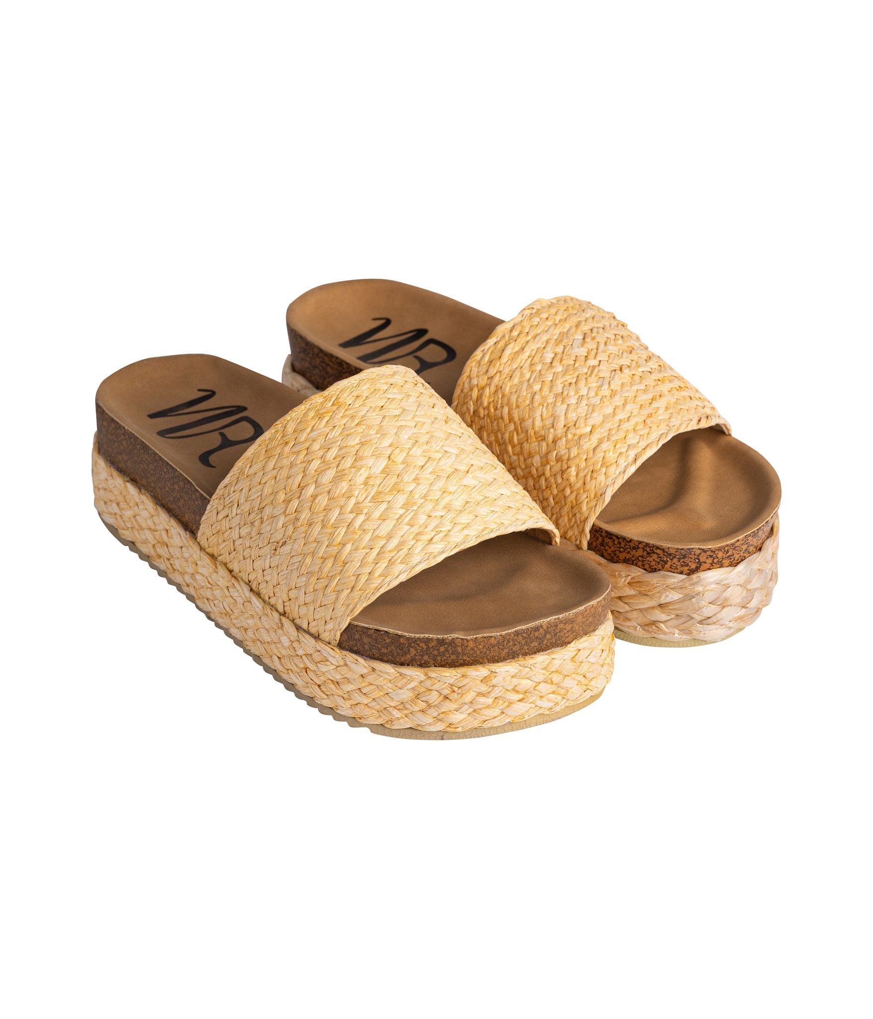 Anna Sandals in Natural 130 Sandals Naughty Monkey- Tilden Co.