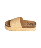 Anna Sandals in Natural 130 Sandals Naughty Monkey- Tilden Co.