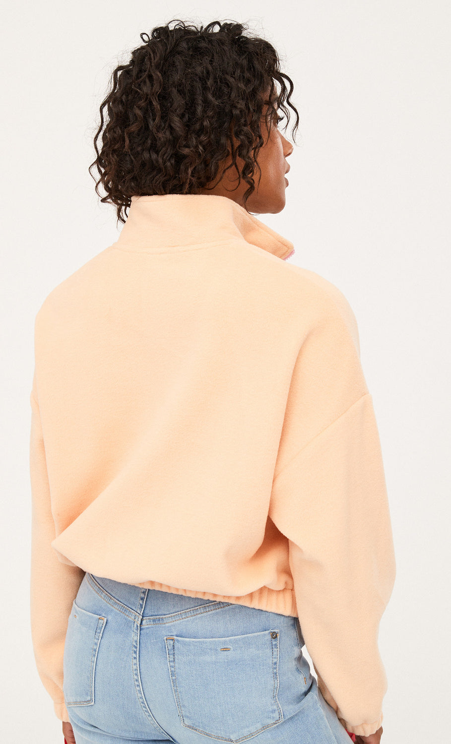 Dawn To Dusk Solid Half-Zip Fleece - Final Sale    Sweater Roxy- Tilden Co.