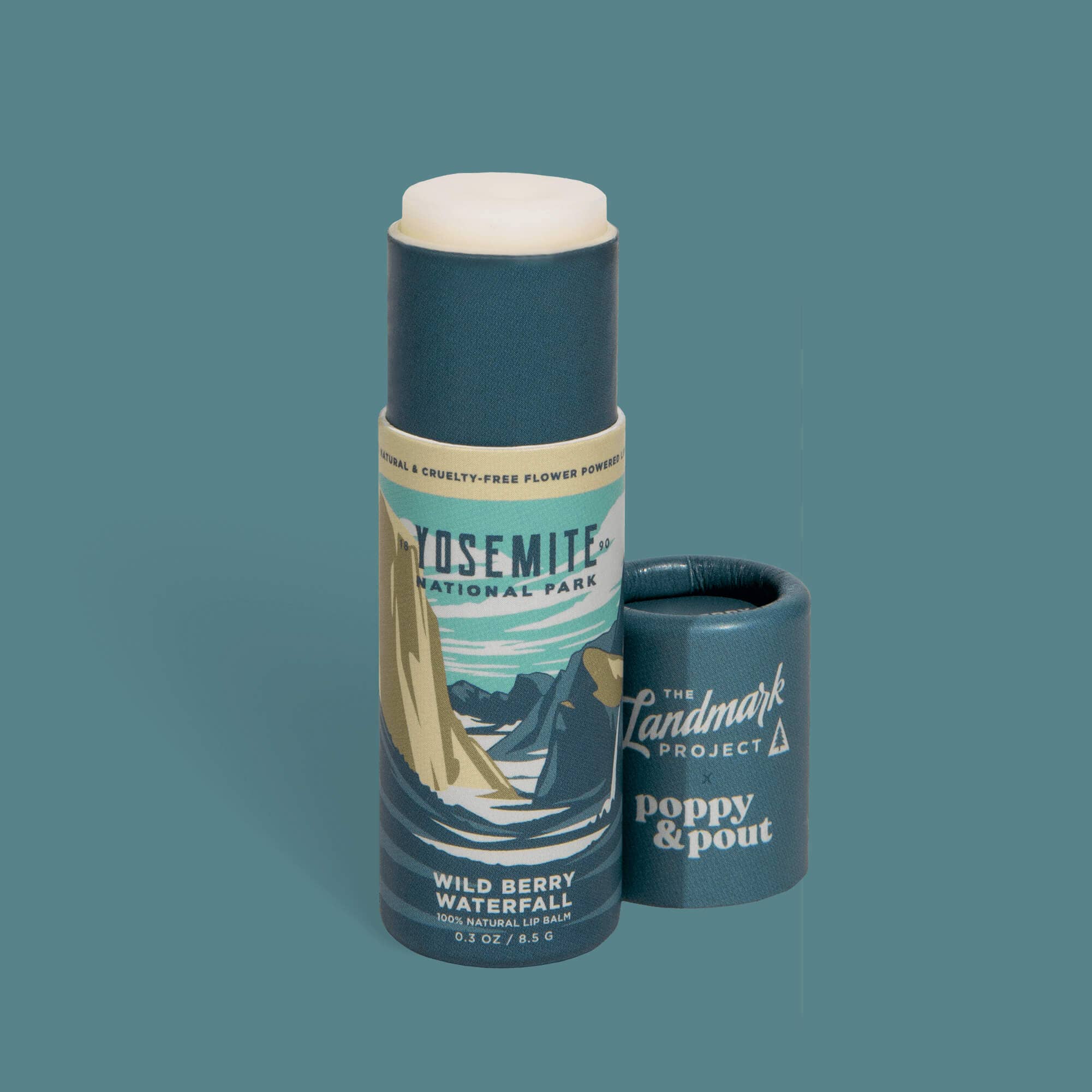 The Landmark Project, Lip Balm, Yosemite Wild Berry Waterfall Poppy & Pout- Tilden Co.