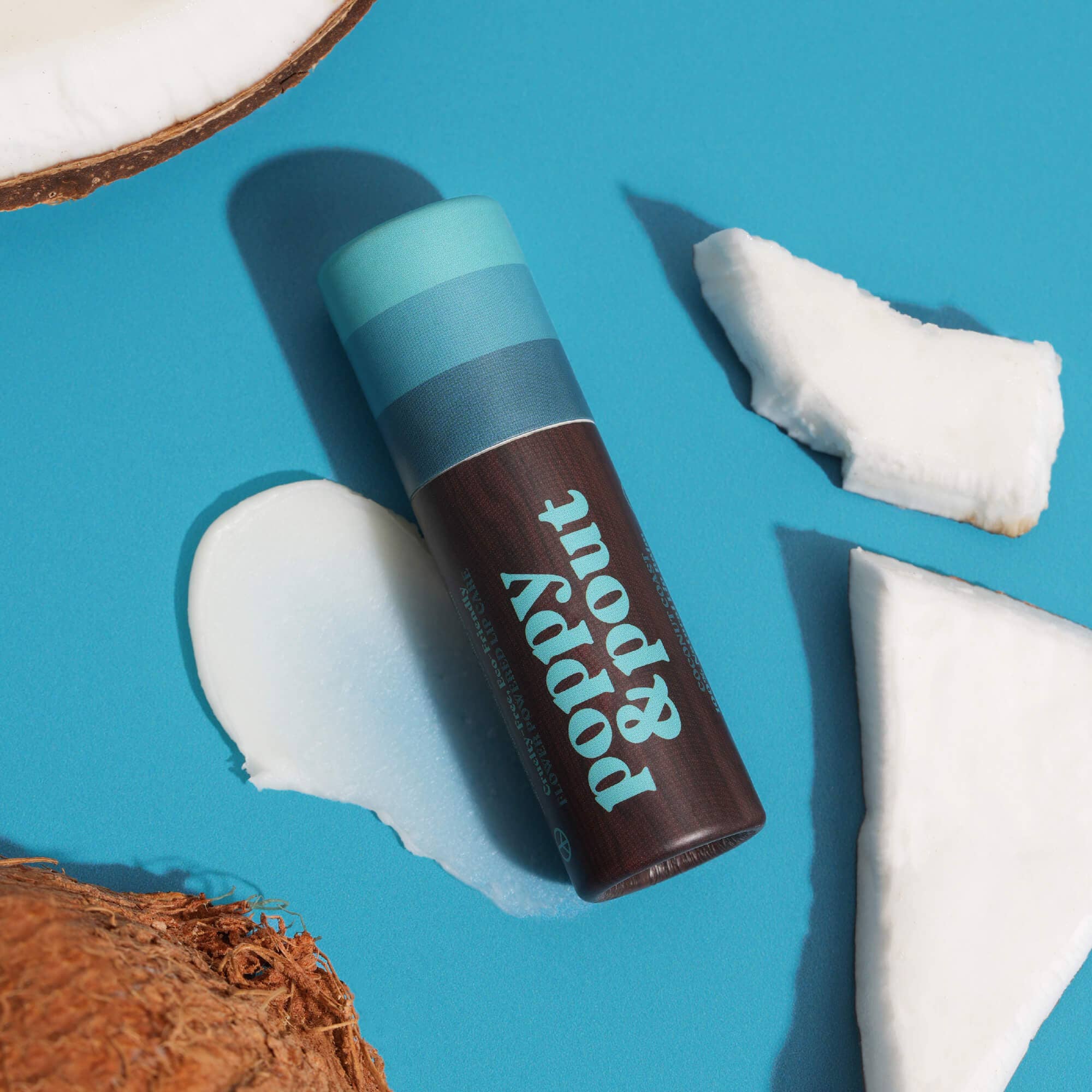 Lip Balm, Retro Surf, Coconut Coast Poppy & Pout- Tilden Co.