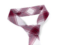 Men's 100% Cotton Checkered Ties     Selini New York- Tilden Co.