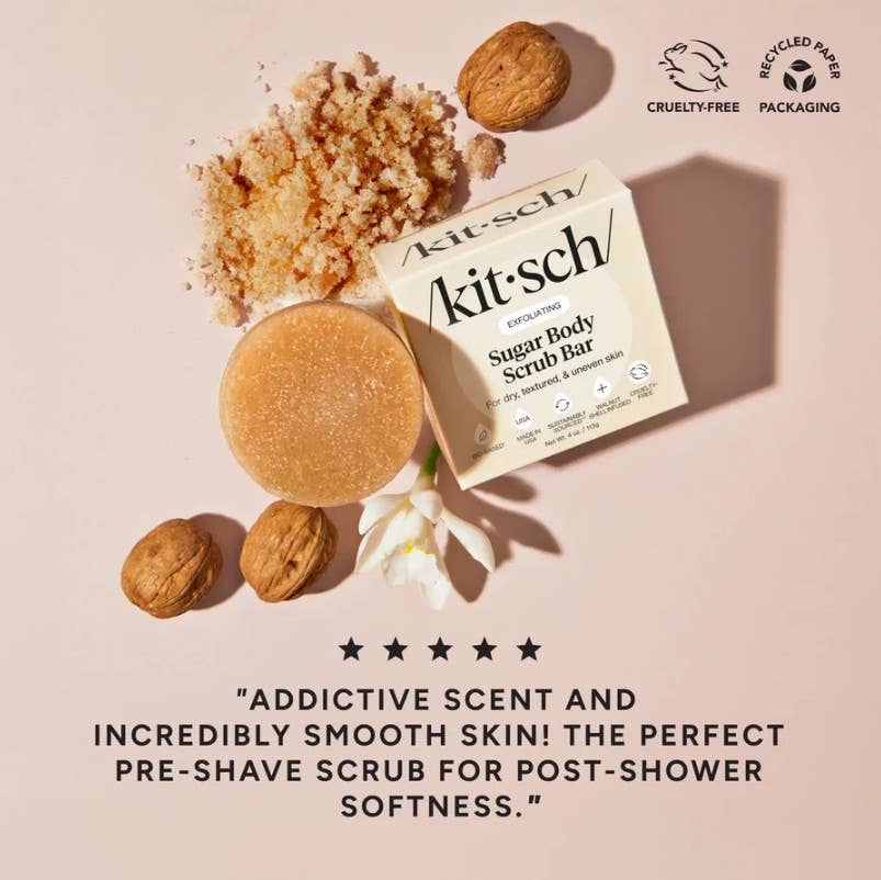 Exfoliating Sugar Body Scrub soap KITSCH- Tilden Co.