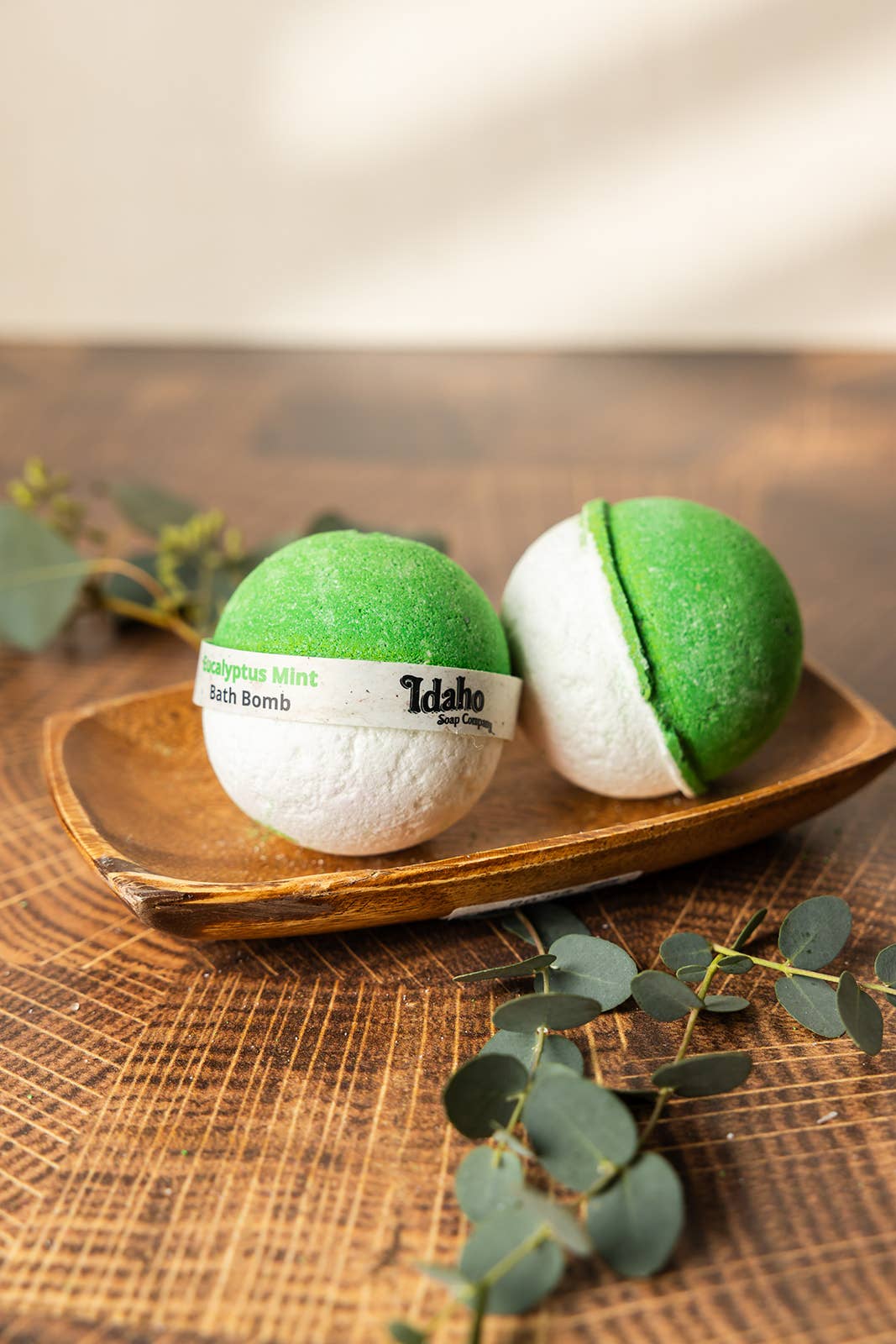 Bath Bombs Eucalyptus Mint Eucalyptus Mint  bath Idaho Soap Company- Tilden Co.