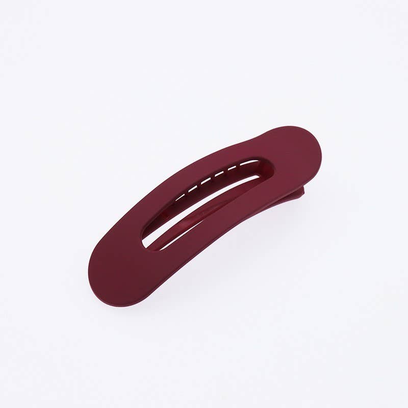 Oval Flat Lay Hair Claw Clip JOSSLYN by wall to wall- Tilden Co.