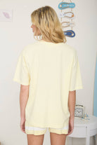 LAKE VIBES SHORT SLEEVE KNIT GRAPHIC T-SHIRT Graphic T-Shirt Blu Pepper- Tilden Co.