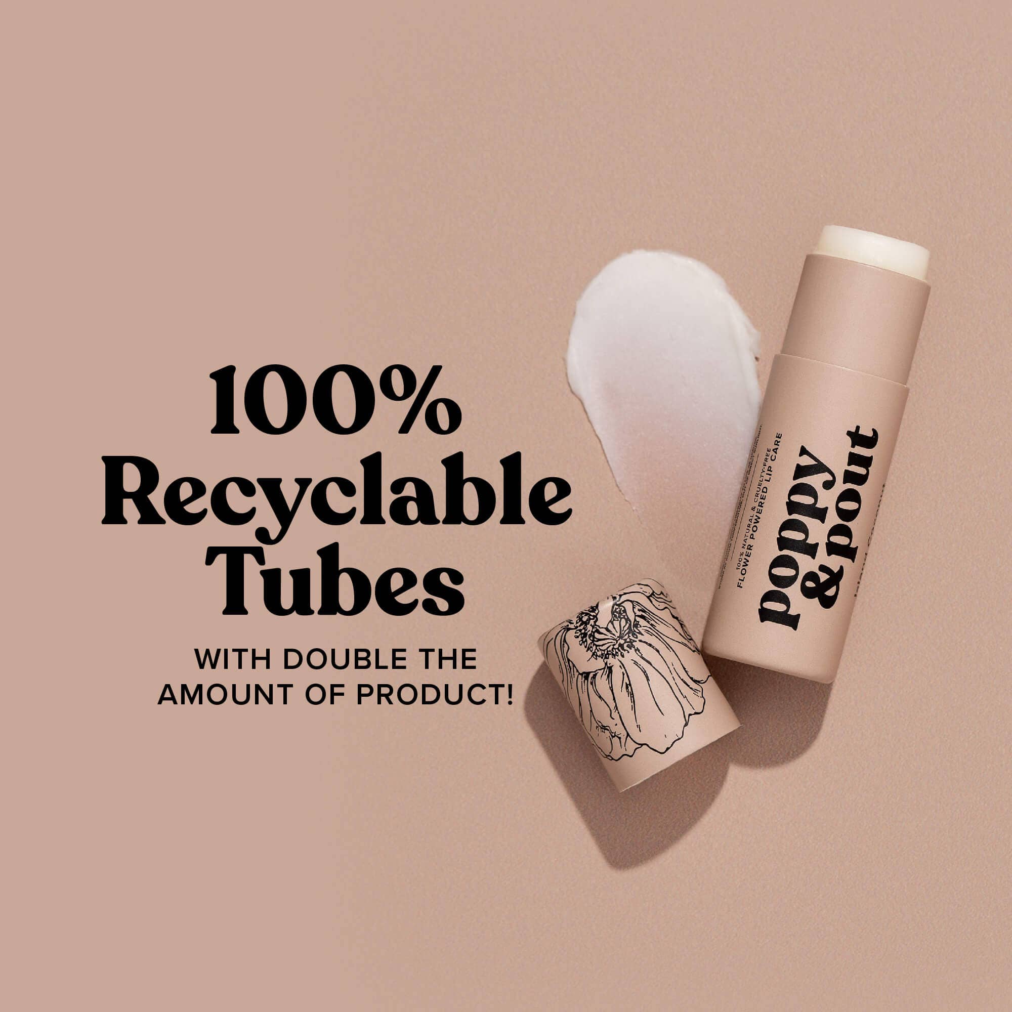 Lip Balm, Island Coconut Lip Balm Poppy & Pout- Tilden Co.